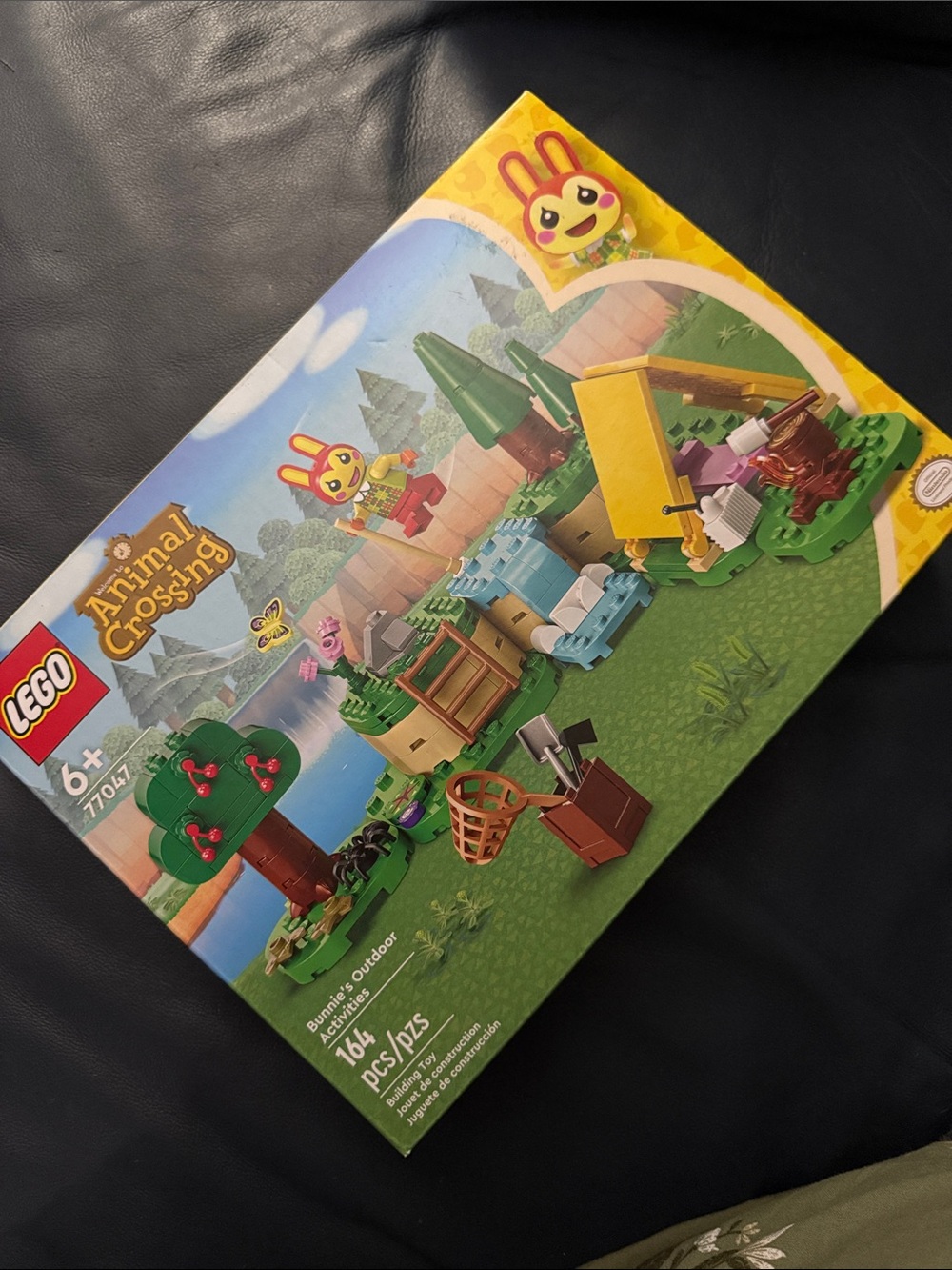 NIB LEGO Animal Crossing Bunnie Outdoor Playset — Yellow, Green & Brown